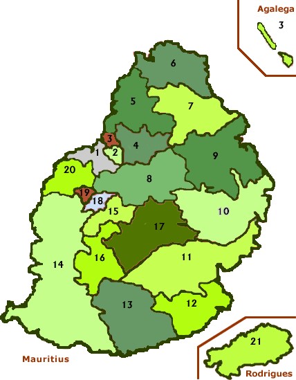 Constituency Boundaries, Legislative Election 2014